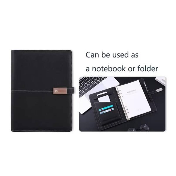 A5 Binder Notebook Notepad Refills Loose Leaf Notebook Diary Paper Card Organizer 2024 Agenda Planner Business Office Supplies - Image 2