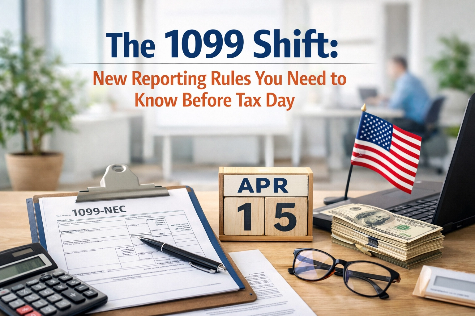 The 1099 Shift: New Reporting Rules You Need to Know Before Tax Day